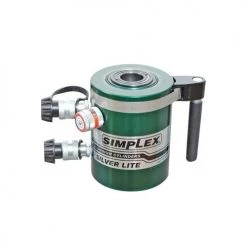 Simplex Aluminum 150 Ton Hydraulic 2" Double Acting Cylinder Center Hole RACD1502
